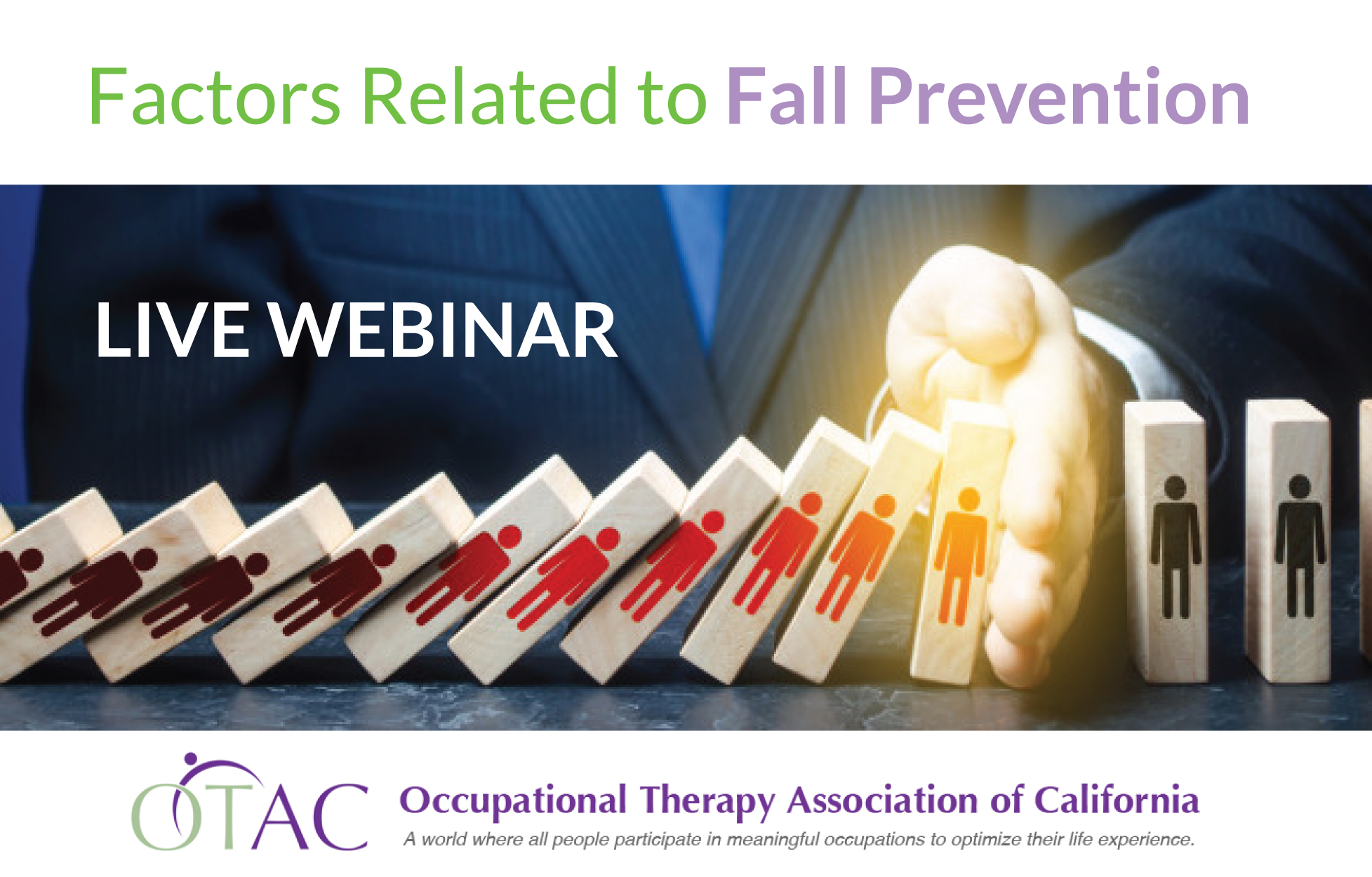 LIVE WEBINAR – FACTORS RELATED TO FALL PREVENTION
