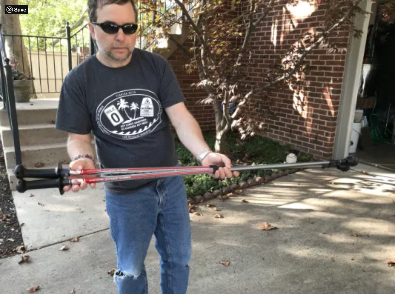 Karl Robb: My New Way of Walking (to vary my routine), Thanks to Urban Poling